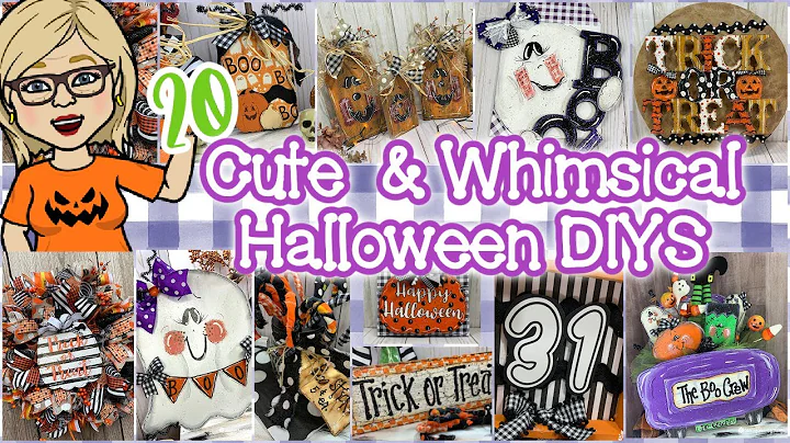 20 - Cute & Whimsical Halloween DIYS COLLECTION VI...