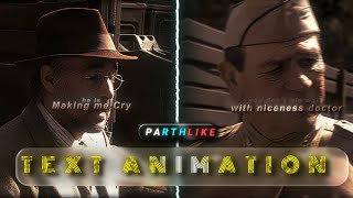 ‪@Parthedits8  Like TEXT ANIMATION In Alight Motion | Sonu edits 