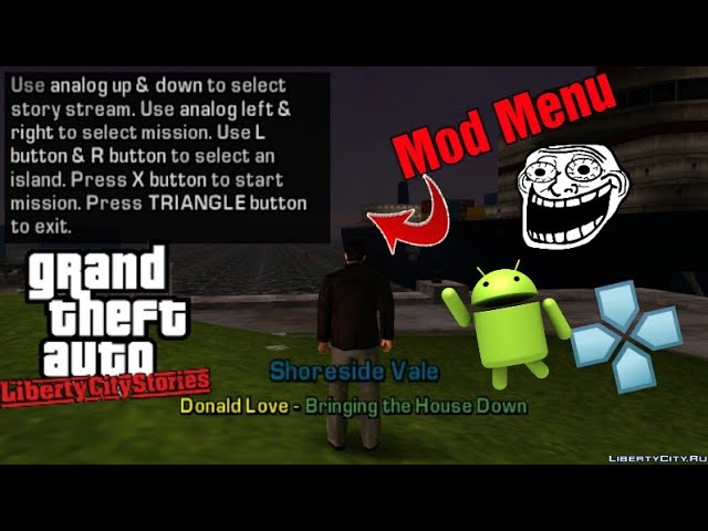 Debug Menu for Grand Theft Auto LCS [Grand Theft Auto: Liberty