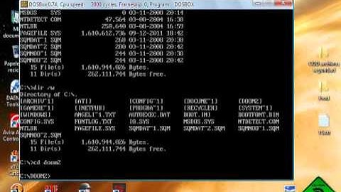 Como usar DosBox Tutorial en Español MSDOS