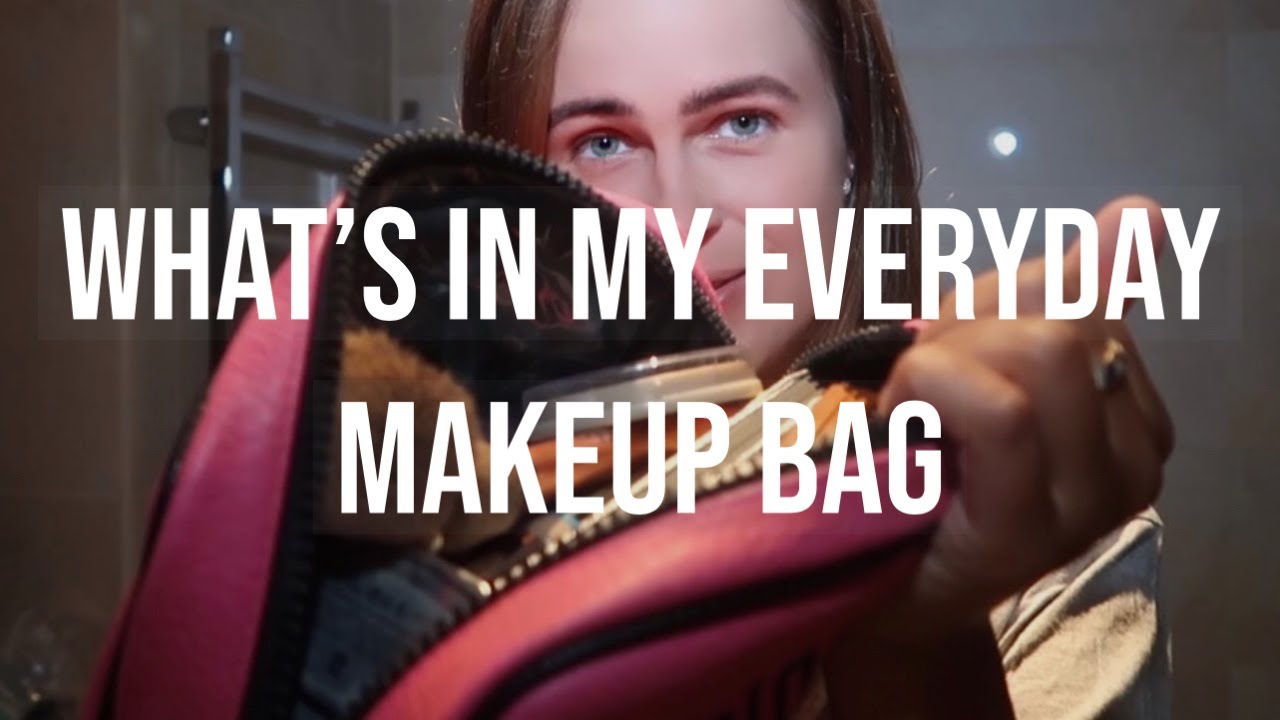 WHAT'S IN MY EVERYDAY MAKEUP BAG??!! YouTube