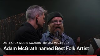 Best Folk Artist winner: Adam McGrath | AMA2024