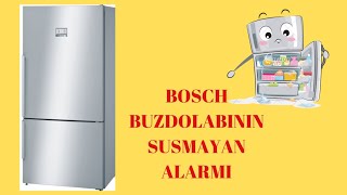 BOSCH BUZ DOLABI ALARM SORUNU!! SERVİS GELİP NE YAPTI??