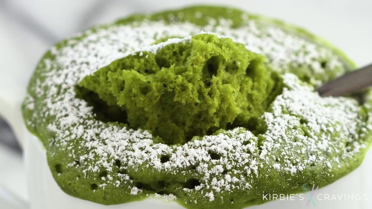 Matcha Green Tea Mug Cake YouTube