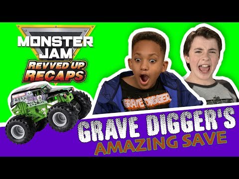 Monster Jam Revved Up Recaps Episode 1 Grave Diggers Amazing Save