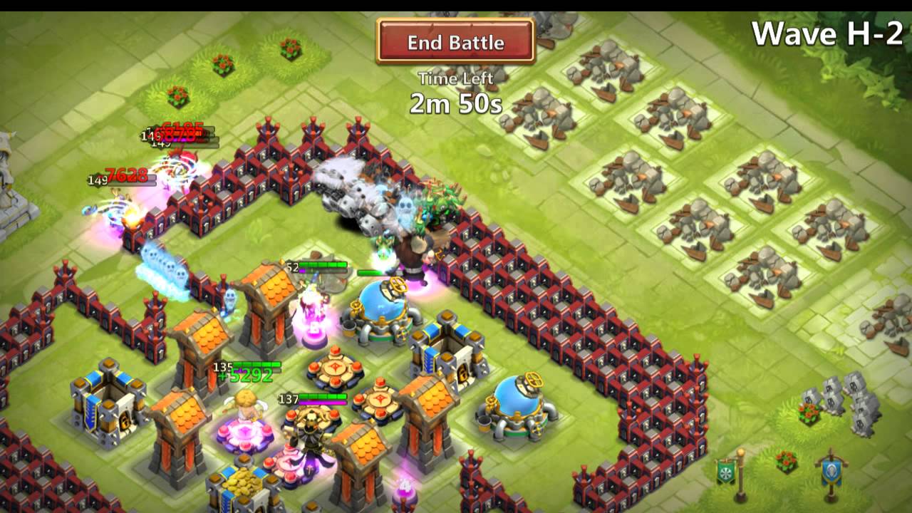 Castle Clash HBM H TH 17 No Garrison Modded Base