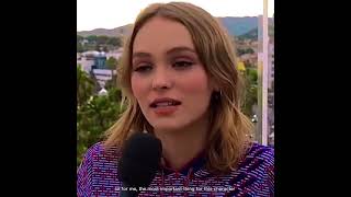 Lily Rose Depp Speaking French tiktok lilyrose dxpp