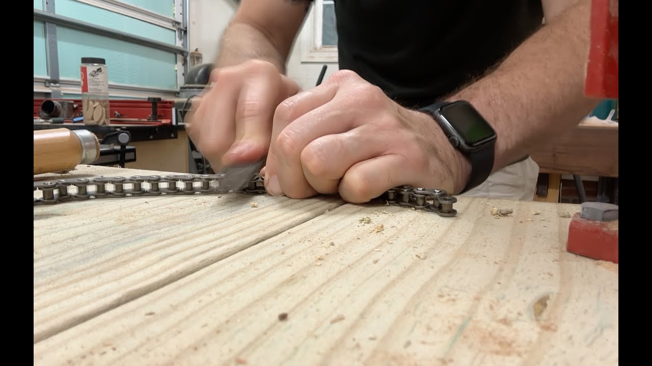 Shortening the Chain on a Veritas Twin Screw Vise
