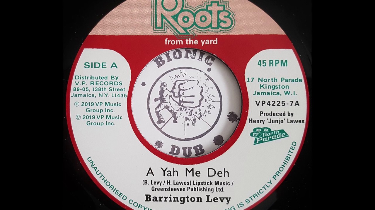 BARRINGTON LEVY - A Ya Me Deh [1979] - YouTube