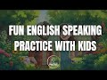 Fun English Speaking Practice with Kids | Garden Conversation #spokenenglish #englishspeaking