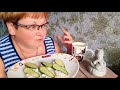 Русский мукбанг/Бутерброды на завтрак и кофе/Мои любимые бутерброды детства/обжор на камеру/Mukbang/