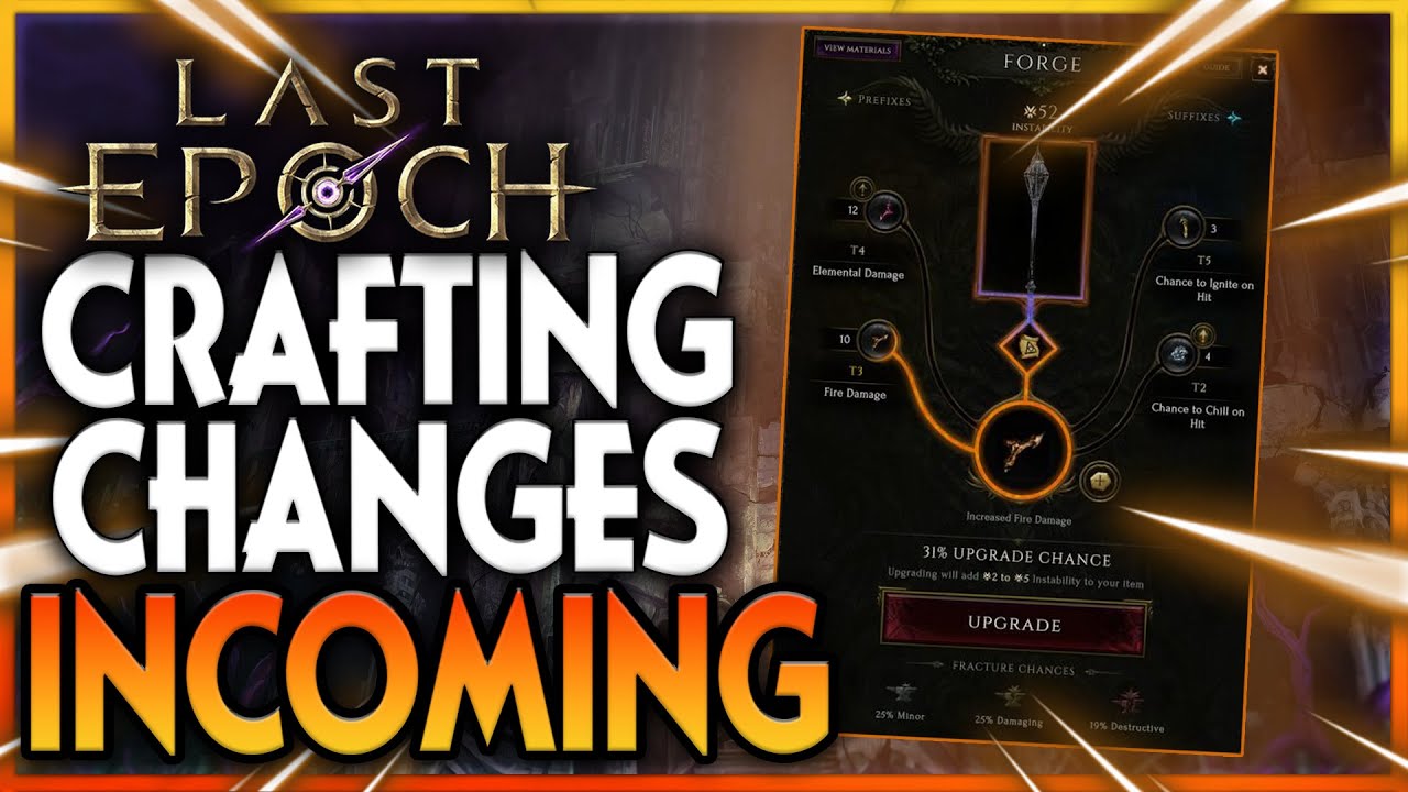 Last Epoch | Crafting Changes | Eternal Legends