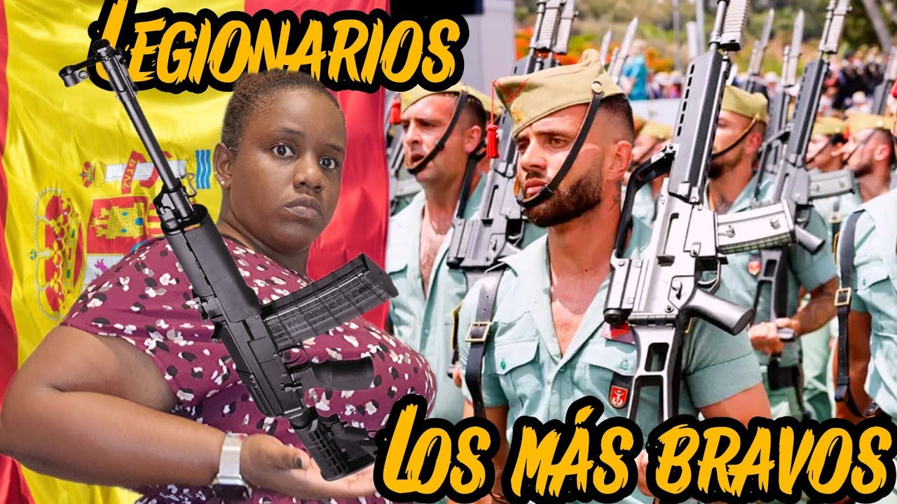 🇪🇸 Cubana reacciona al Desfile de la Legión ESPAÑOLA. ESTO ya está a otro nivel 😱.