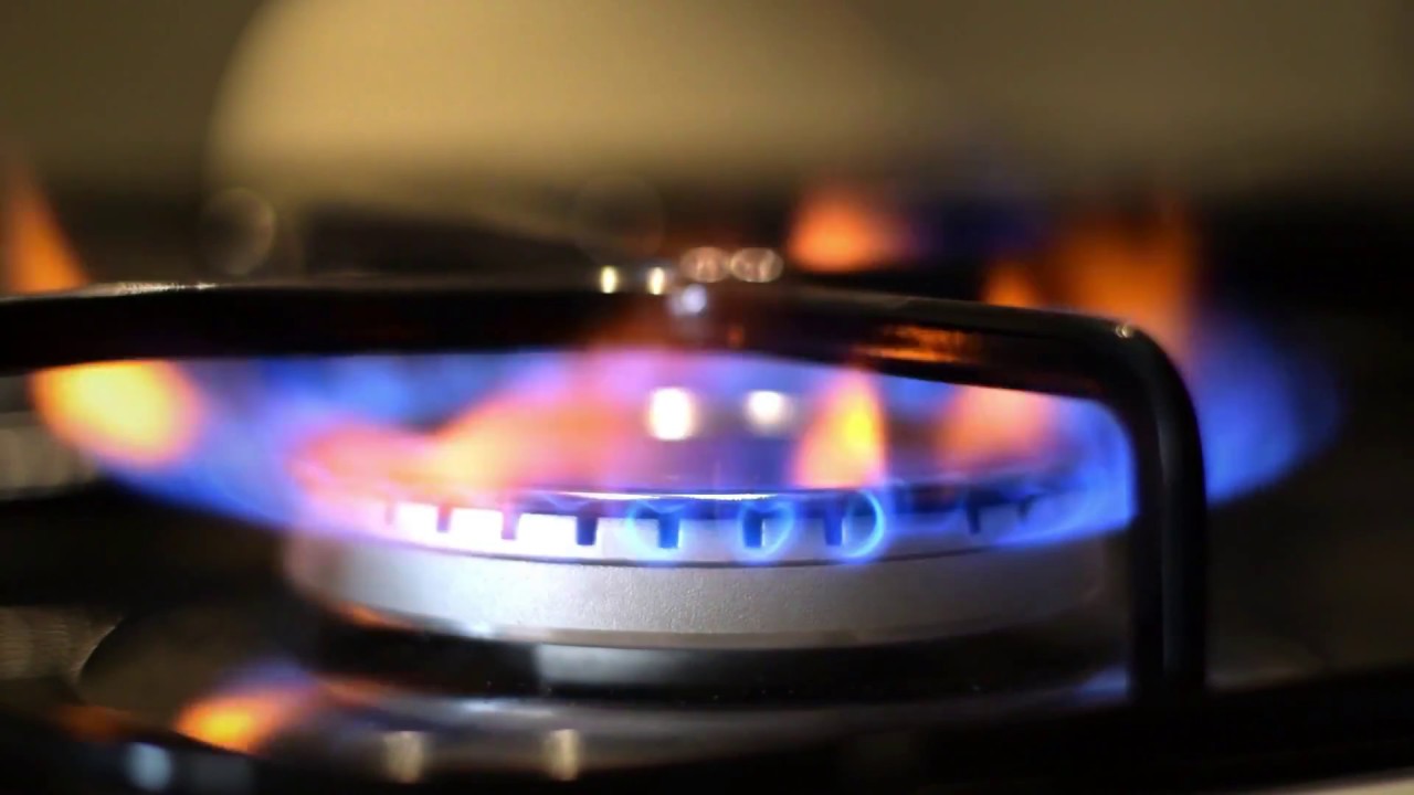 SlowMotion Gas Stove Burning YouTube