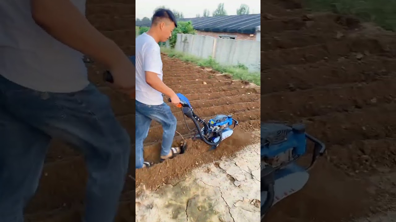 hillside, hilly, orchard, greenhouse, cornfield rotarytillage weeding ditching machin