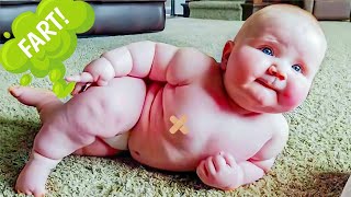 Baby's Fart:  Funniest Sound In The Whole World | BABY BROS