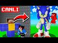 HASANI YAPI KAPIŞMASINDA SONIC ile TROLLEDİM !! - Minecraft [ CANLI YAYIN ]
