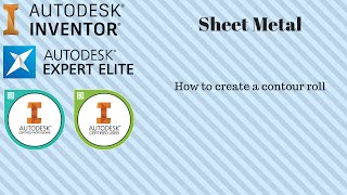 Autodesk Inventor - Contour Roll (Sheet Metal)
