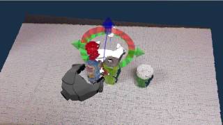 Celebrity Haptic Rendering of Point Data for Robotic Grasping Profile