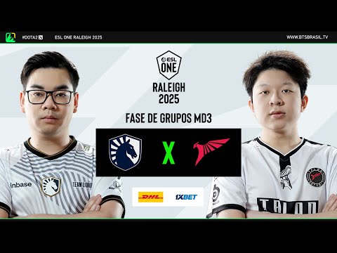 ESL ONE Raleigh | Team Liquid x TALON Esports | Fase de Grupos | LIVE B | Dota 2