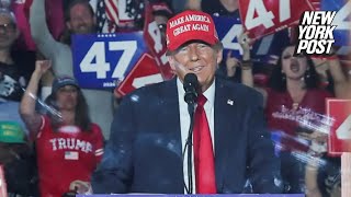 Third Trump assassination attempt thwarted when armed man arrested outside CA rally, sheriff says