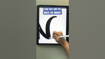 How fast can you guess the brand? #calligraphy #handlettering #asmr #shorts #youtubeshorts