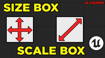 Size boxes and Scale Boxes In Unreal Engine Widgets EXPLAINED
