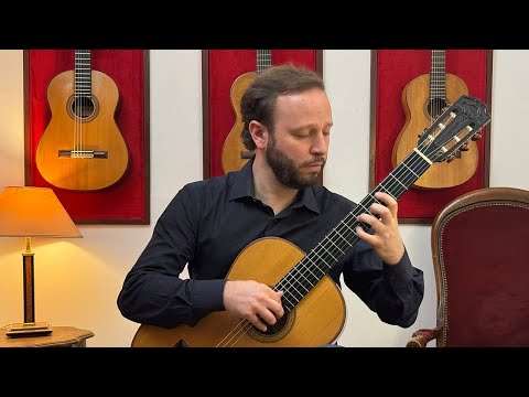 Pietro Locatto plays Julia Florida (Barcarola) by Agustín Barrios Mangoré on a 1945 Gerardo Lozano