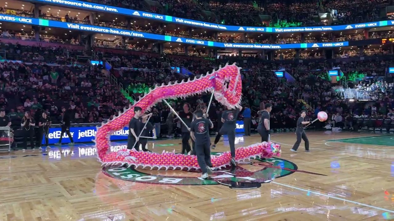 NEU Dragon Dance @ 2026 Celtics vs Nets Halftime Show