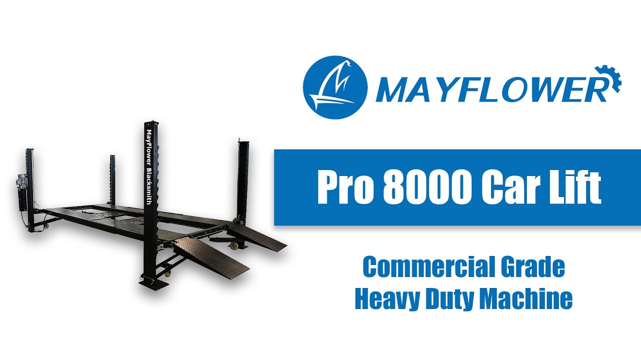 Mayflower Blacksmith Four Post Lift Sliding Jack Bridge Jack 5500