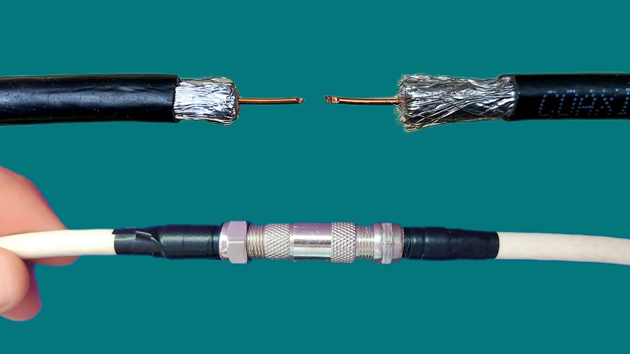 Here Comes The Repairman's Secret Trick!Connect Tv Antenna Cable