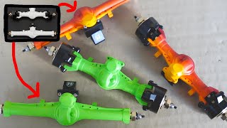 How To Dye Rc Parts Scx24 Nylon Axles