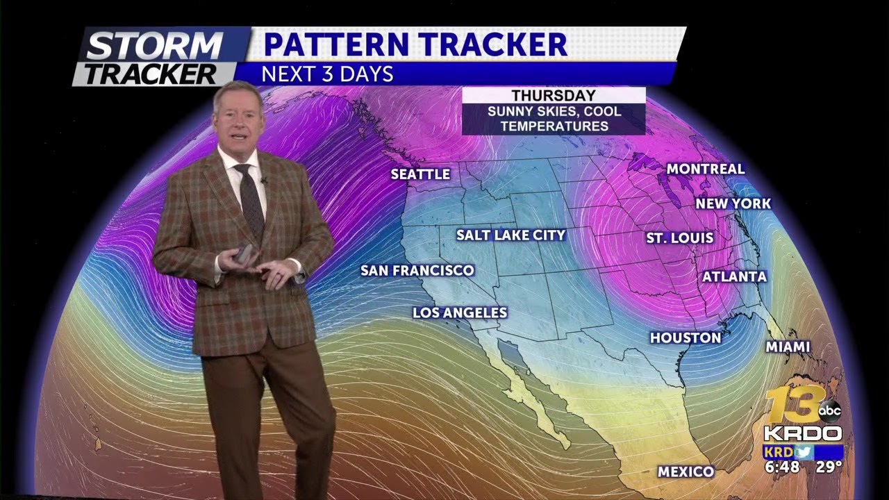Sunny skies and mild through Saturday - YouTube