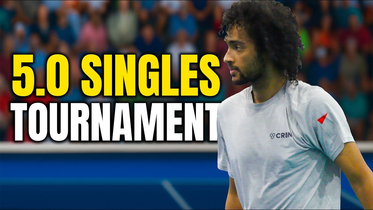 How I Won a 5.0 DUPR Singles Pickleball Tournament