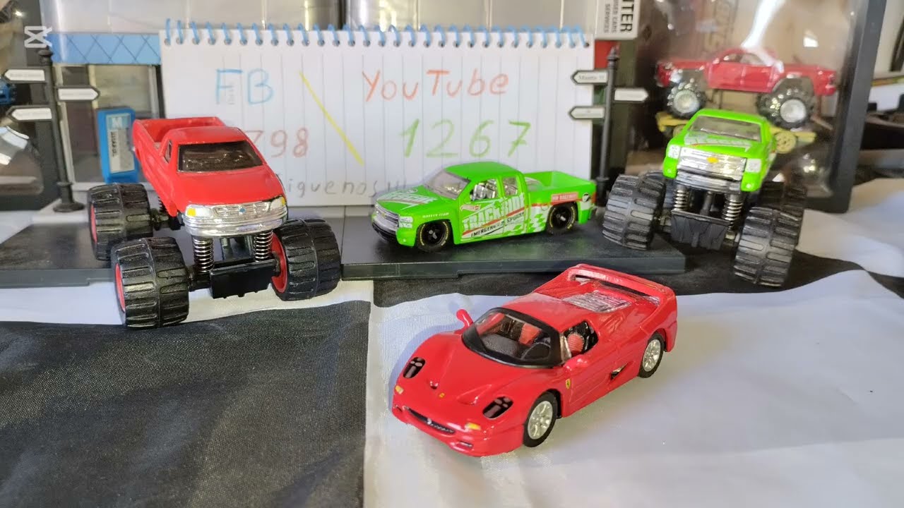 🏎️QUE BELLEZA Nuestro Ferrari F50 (BURAGO) en escala 1/64