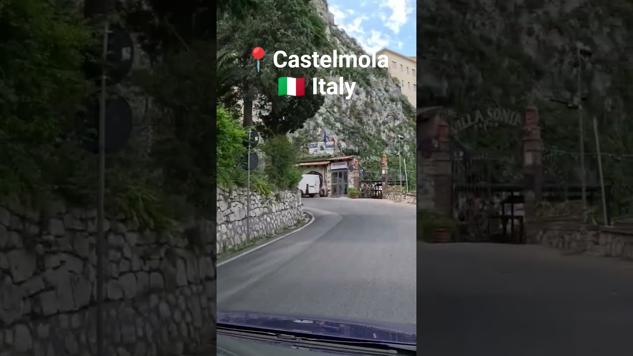 🇮🇹 Castelmola, Italy | 4K Drive Through a Hidden Jewel
