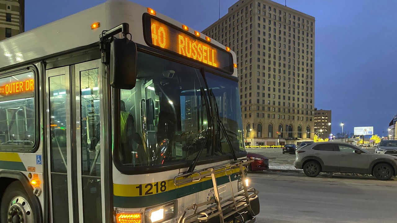 Onboard DDOT 2012 Gillig Advantage #1218 Route 40 Russell