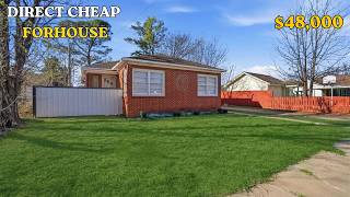 $48,000 House in America?! INSANE Hidden Home in Oklahoma You Won’t Believe 😱 | Cheap USA Homes