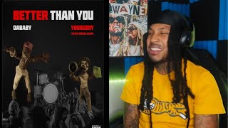 THIS SONG SPEAKING TO MY SOUL!! DaBaby \& NBA YoungBoy - Little to A Lot [OfficialAudio] REACTION