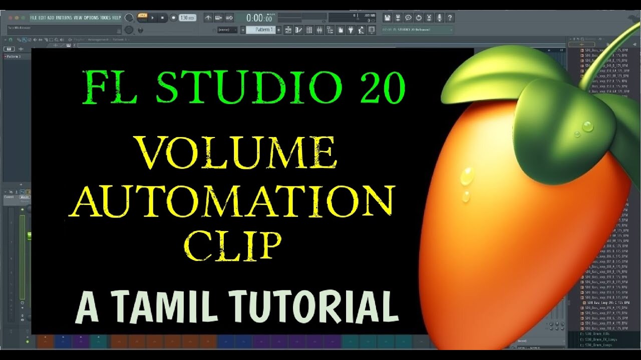 FL Studio 20 Volume Automation Clip | Tamil Tutorial | SM Music Tech