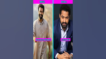 RRR movie cast reel vs real || #shorts #rrr #cast #reelvsreal #juniorntr #ramcharan #aliabhatt