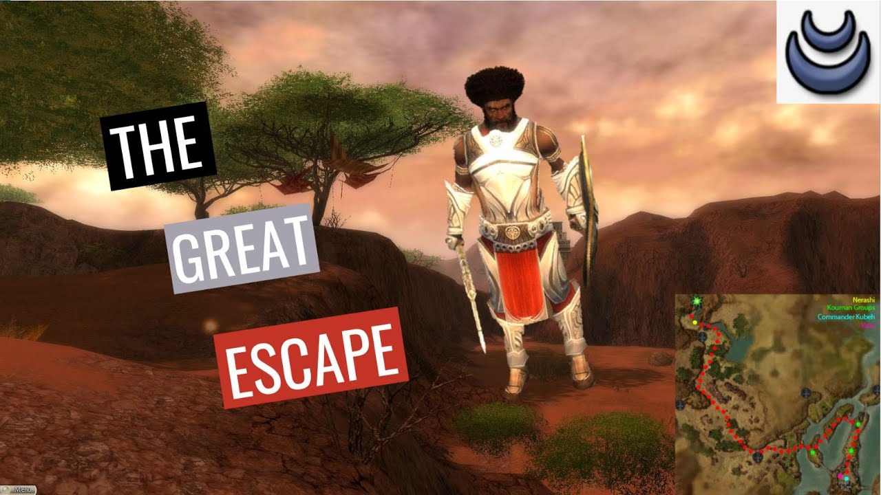GUILD WARS NIGHTFALL - Kourna 👉 THE GREAT ESCAPE Primary Quest [ 2021 Playthrough ]