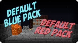 [Texture Pack Release] Default Blue Pack & Default Red Pack | 1.7.X | NO LAG