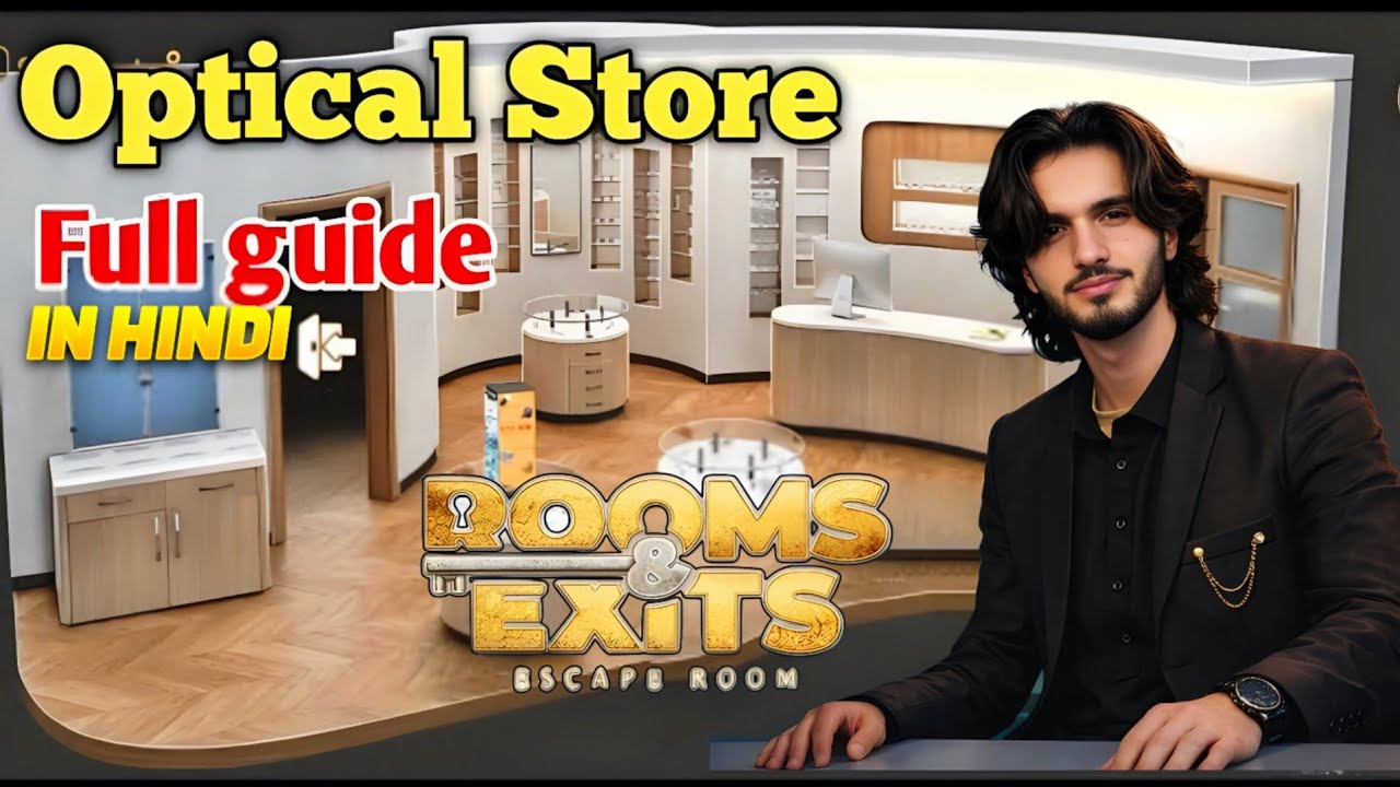 Room & Exits Escape Room | Optical store Level 4 | ( No honor Among thieves ) Full Guide in Hindi