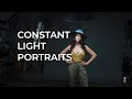 Constant Light (LEDs) Studio Portraits/Headshots