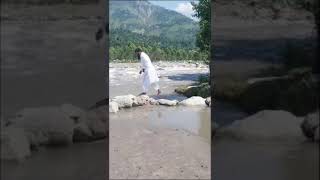 برفیلاپانی دریا  کنہار بالاکوٹ kunhar river balakot