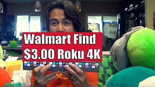 $3 00 Roku 4K Walmart Clearance Find