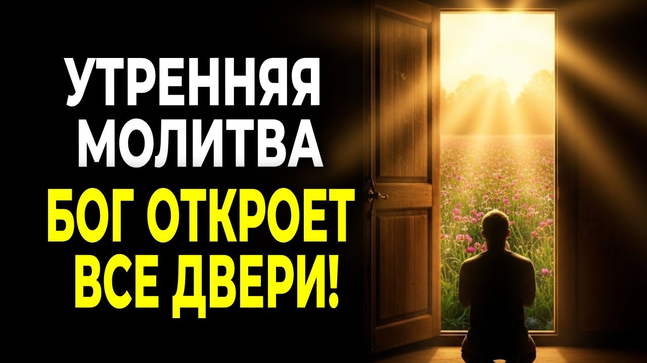 СЛУШАЙ ЭТУ МОЛИТВУ КАЖДОЕ УТРО — И БОГ ОТКРОЕТ ВСЕ ДВЕРИ