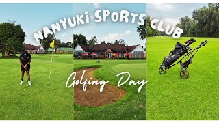A DAY IN NANYUKI SPORTS CLUB || GOLF COURSE ⛳️ || CLUB HOUSE || NANYUKI POLICE STATION || ASK