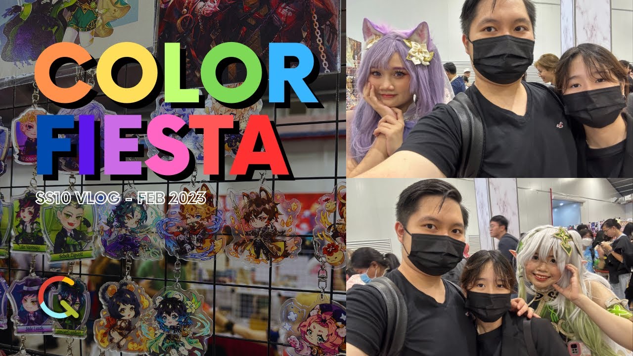 My Not-So-Anxious Self Vs. Anime Conventions (ColorFiesta S10 Vlog)
